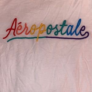 Aeropostale white tee